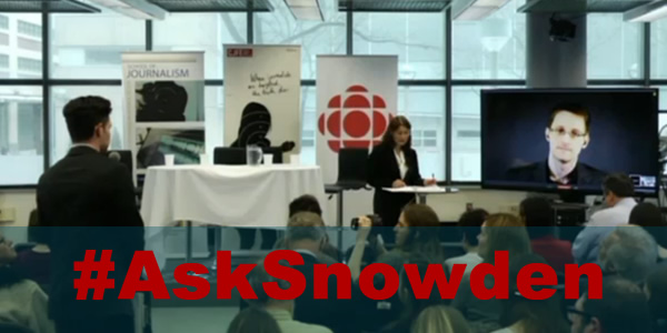 Michael Carter, PhD Candidate at Queen's University, Speaks with Edward Snowden